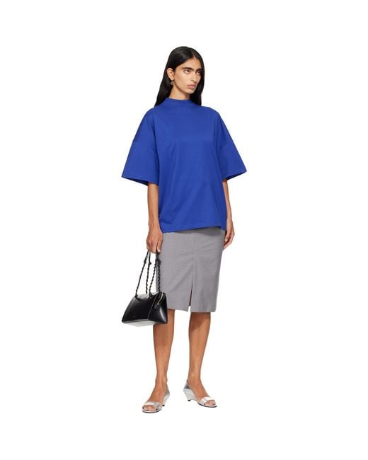 Jil Sander Black Tangle Tent Bag