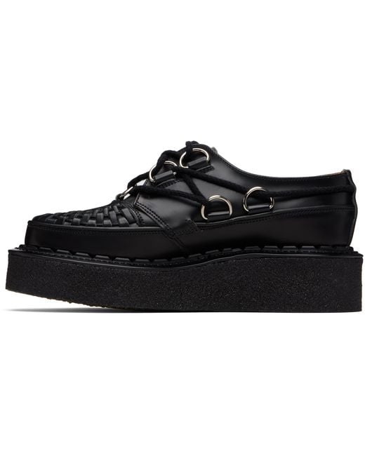 George Cox Black D-Ring Tie Skipton Derbys