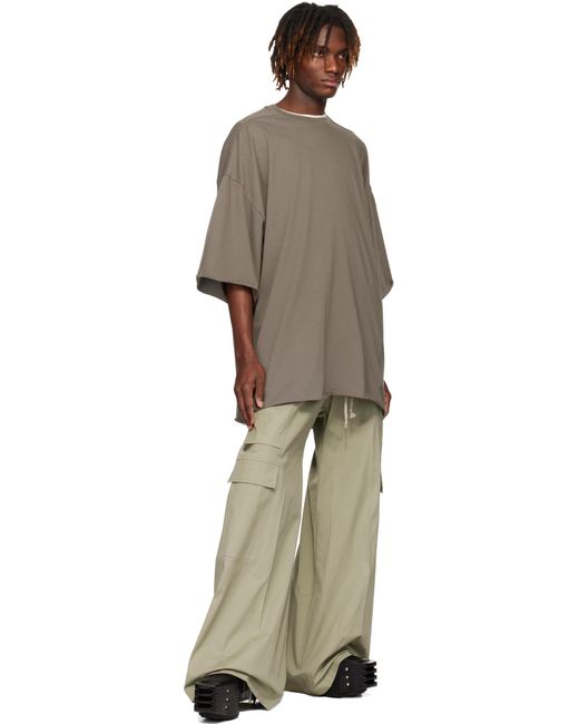 メンズ Rick Owens グリーン Hollywood Cargobela カーゴパンツ Natural