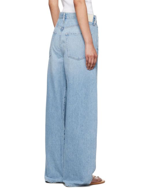 Citizens of Humanity Blue Brynn Drawstring Jeans