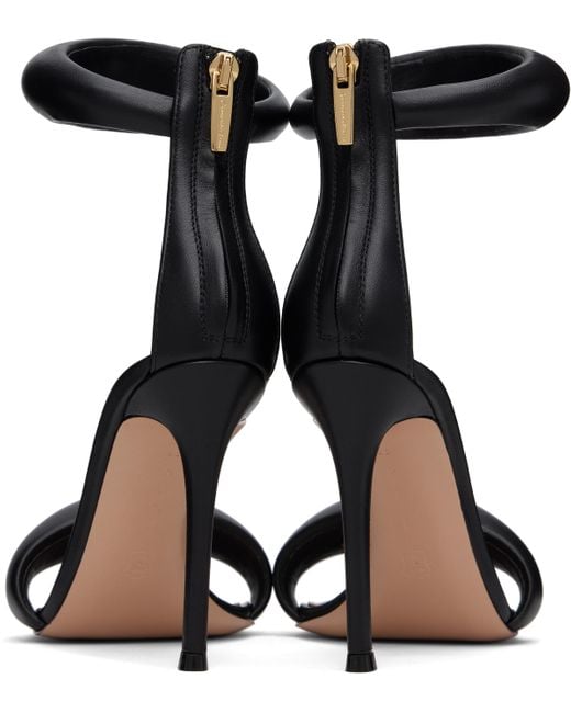 Gianvito Rossi ブラック Bijoux ヒールサンダル Black