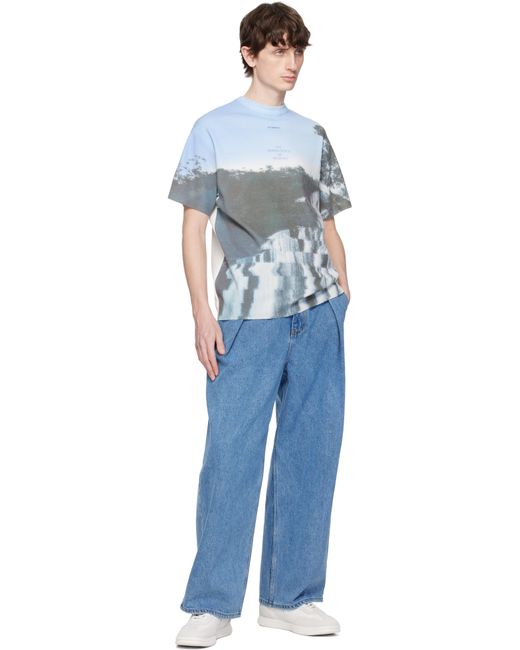 Jean 02 Bleu À Écusson À Logo Tetris Adererror pour homme en coloris Blue