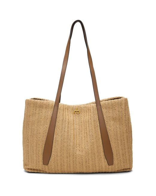 Rag & Bone Brown Chelsea Straw Tote