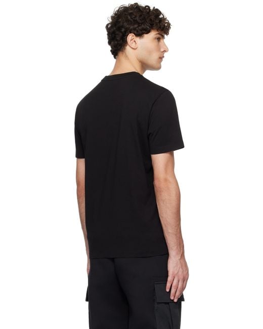 Moncler Black S/s T-shirt for men