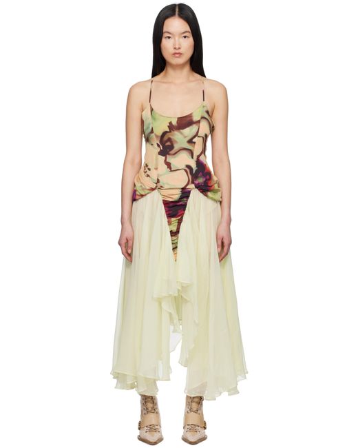Collina Strada Natural Magnolia Maxi Dress