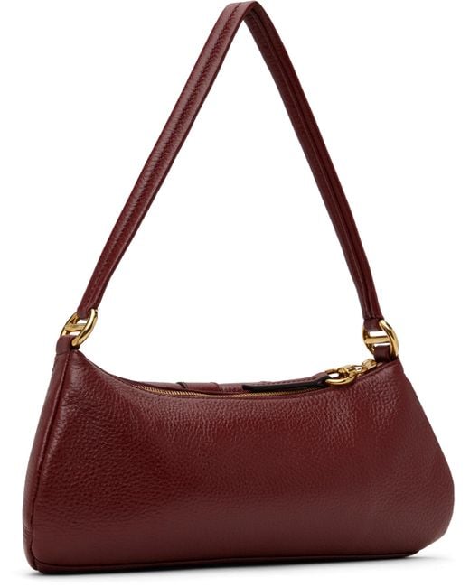 Chloé Purple Burgundy 'The 99' Shoulder Bag