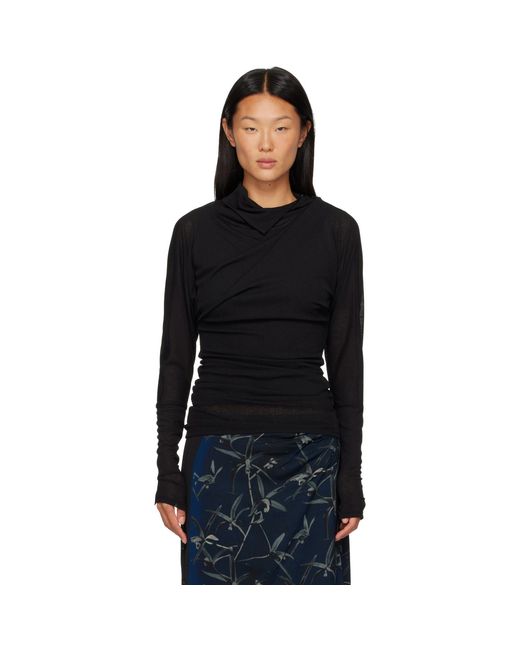 Proenza Schouler Black Golda Top