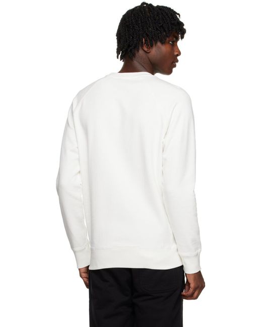 Maison Kitsuné Off-white Fox Head Sweatshirt for men
