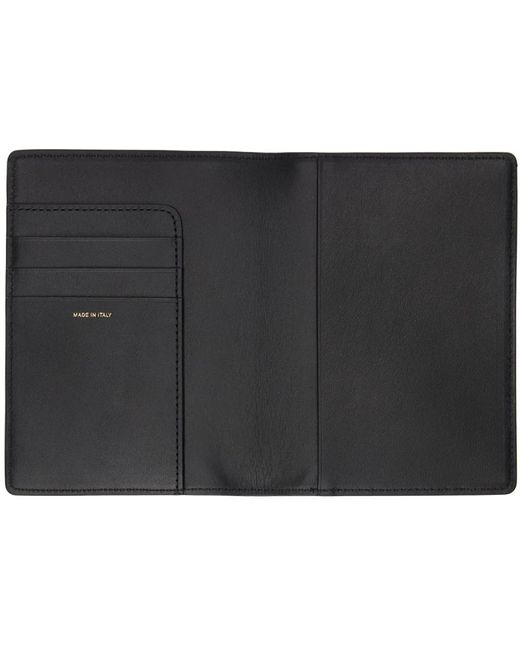 Étui pour passeport contrasté noir à rayures verticales emblématiques Paul Smith pour homme en coloris Black