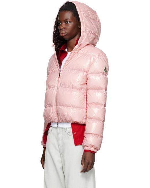 Moncler Pink Bayard Down Jacket