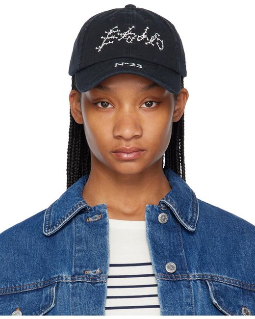 Etudes Studio ブラック Booster N23 Crepuscule キャップ Blue