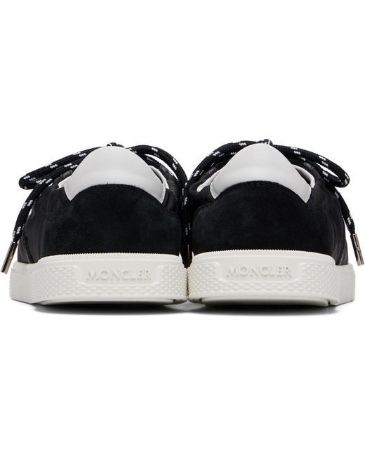 Moncler Black Vera Leisure Nylon Sneakers for men