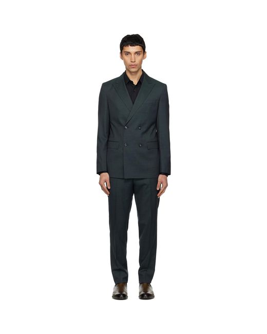 Boss Black Slim-Fit Virgin Wool Suit for men
