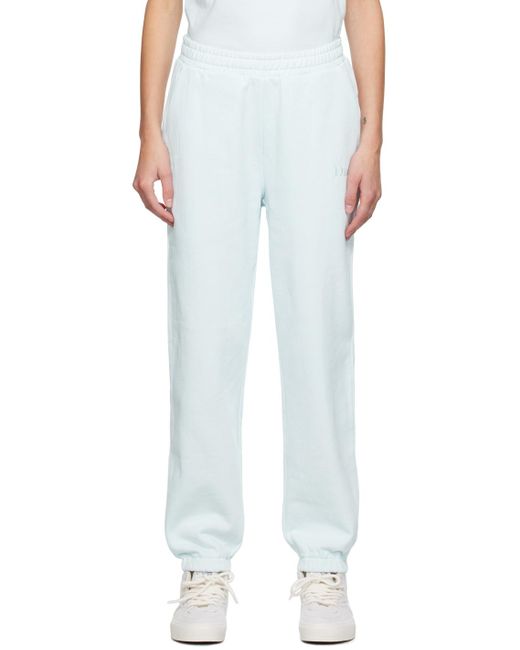 Pantalon de détente bleu à logo brodé Dime en coloris White