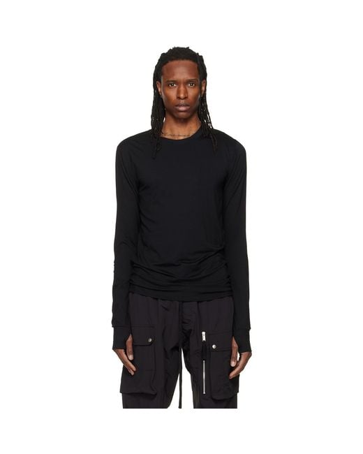 Thom Krom Black Ts 970 T-Shirt for men