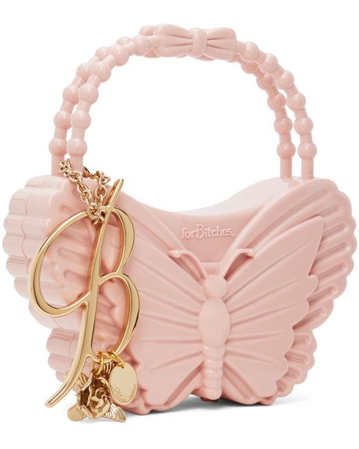 Blumarine Pink Forbitches Edition Butterfly-Shaped Bag