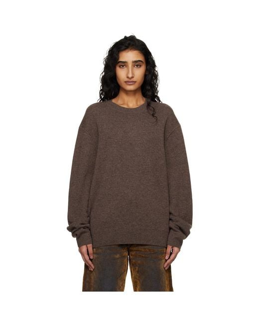 Acne Brown Cashmere Sweater