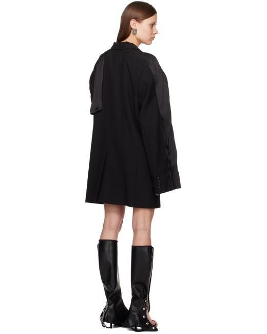 Veston noir à foulard intégré Y. Project en coloris Black