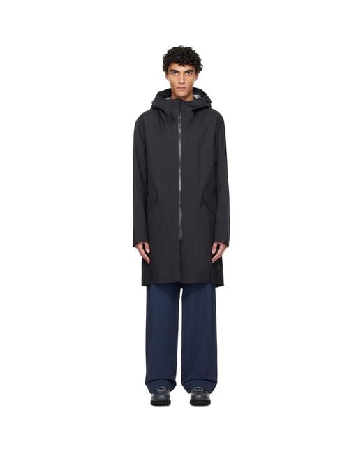 Veilance Blue Monitor Coat for men