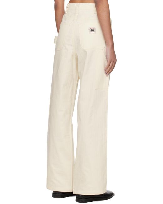 Bode Natural Off Knolly Brook Trousers