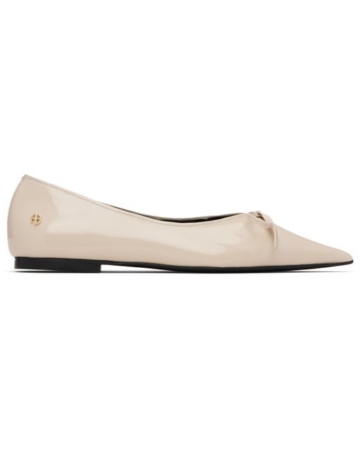 Anine Bing Black Hilda Ballerina Flats