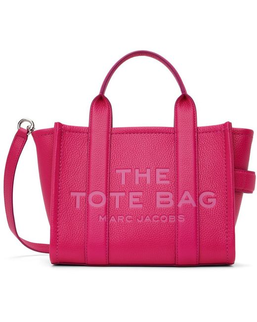 Petit cabas 'the tote bag' rose en cuir Marc Jacobs en coloris Pink