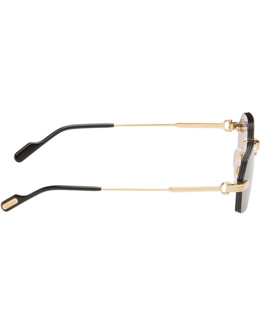 Cartier Black 'Première De Sunglasses