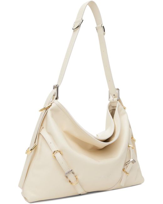 Givenchy Natural Off-white Medium Voyou Bag