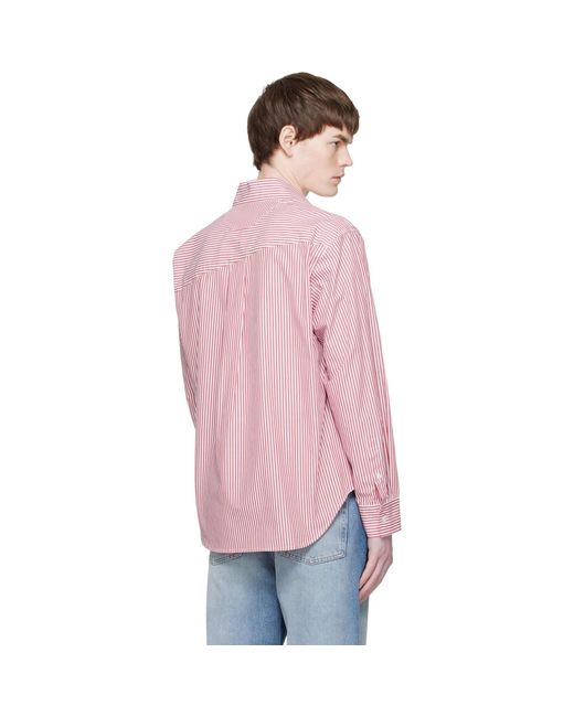 Commission Pink Shrunken Shirt for men