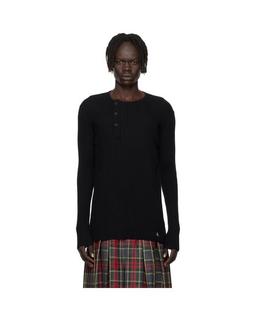 Vivienne Westwood Black Tegan Sweater for men