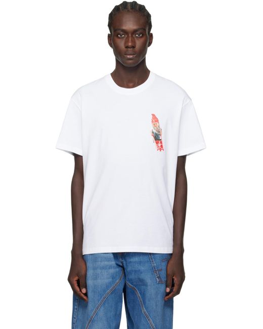 J.W. Anderson White Gnome T-shirt for men