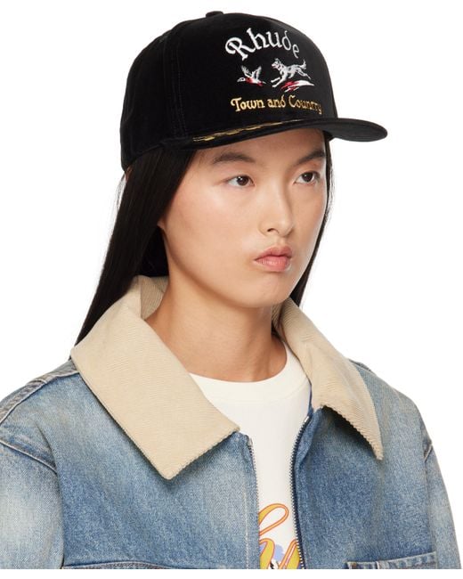 Rhude Blue Wine Country Souvenir Cap