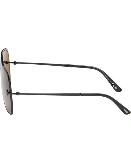 Tom Ford Gray Stavros Sunglasses for men