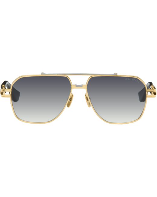 メンズ Dita Eyewear ゴールド＆シルバー Kudru サングラス Black