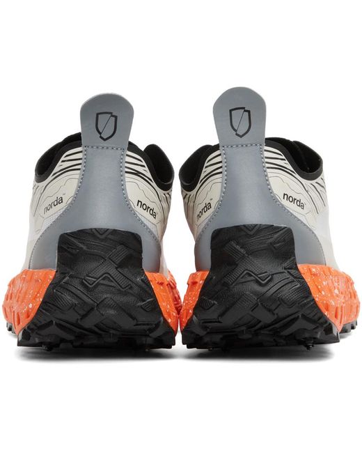 Norda Black 001 G+ Spike Sneakers for men