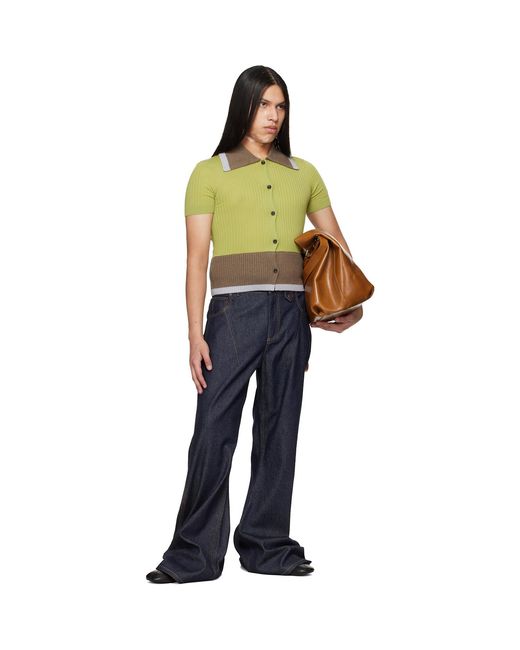 Egonlab Blue Overscaled Jeans for men
