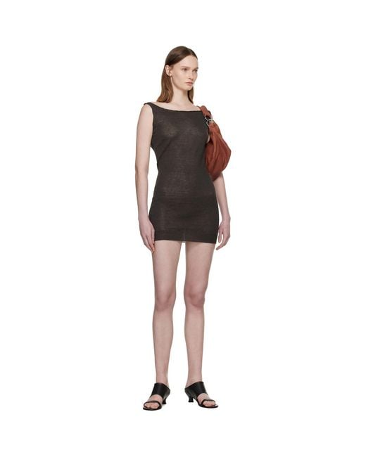 Paloma Wool Black Lotti Minidress