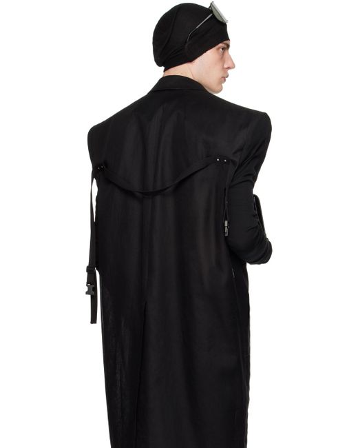 Manteau tatlin noir Rick Owens pour homme en coloris Black
