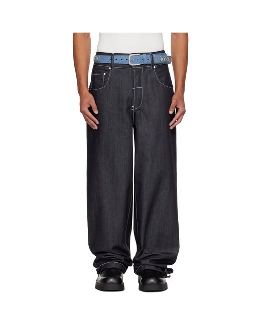 Veneda Carter Black Ssense Exclusive Duo Jeans for men