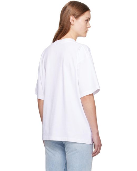 VTMNTS ホワイト ロゴ Tシャツ White