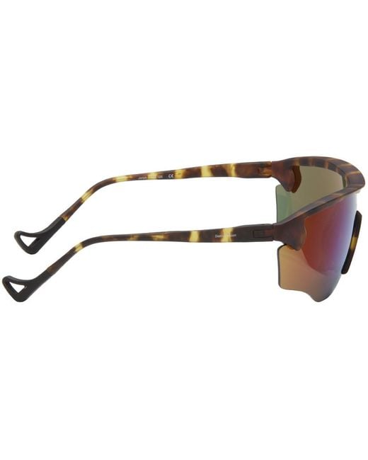 District Vision Blue Junya Racer Sunglasses for men