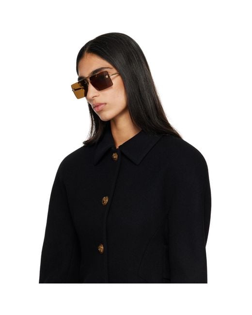 Versace Brown Medusa Glam Sunglasses