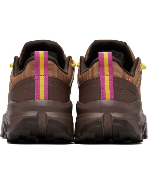 On Shoes Black Sky High Farms Editi Cloudrock Low Waterproof Sneakers for men