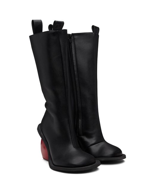 Yume Yume Black Love Tall Boots