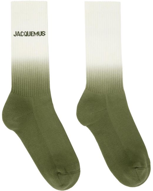 Jacquemus Green Moisson Socks for men