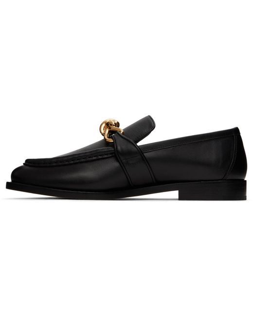 Bottega Veneta Black Astaire Loafers for men