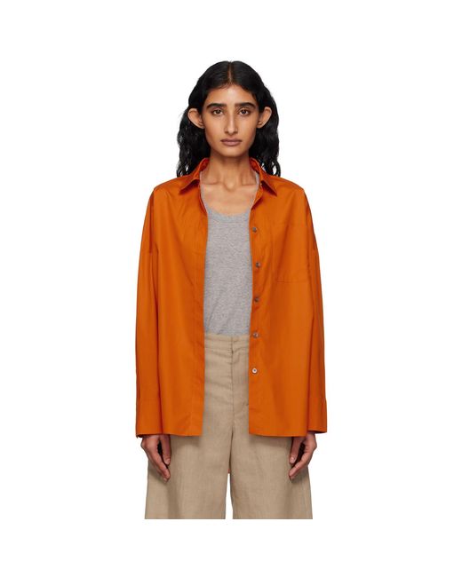 Max Mara Orange Gerona Shirt