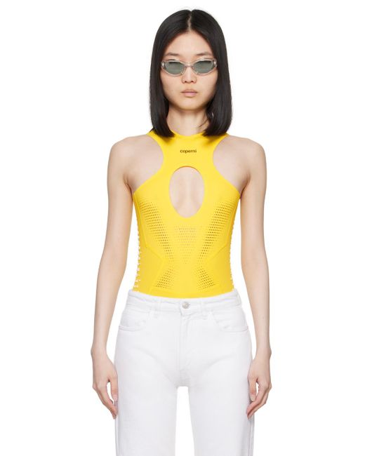 Coperni Yellow Puma Edition Bodysuit