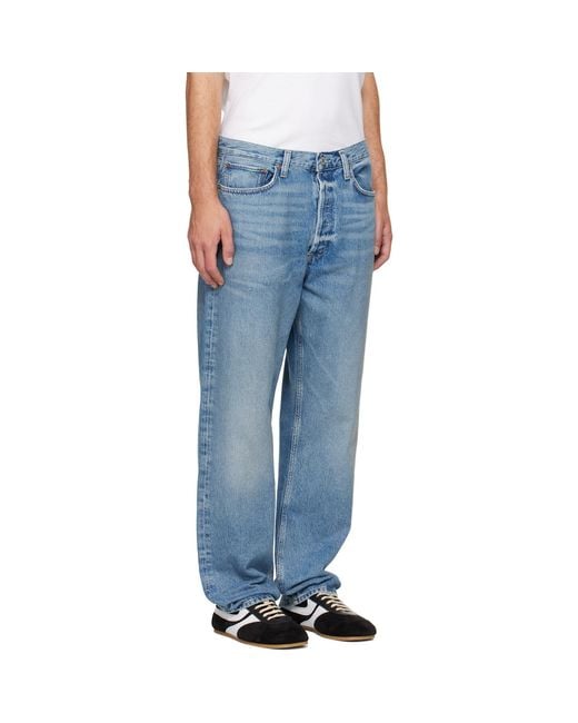 Agolde Blue 90's Jeans for men