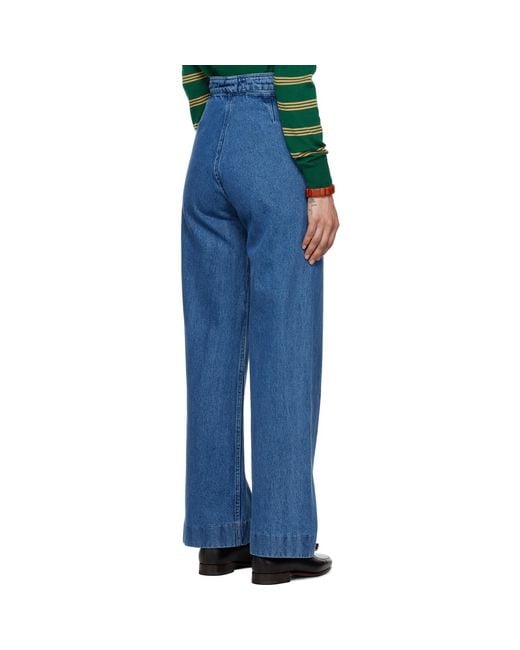 Bode Blue Sailor Jeans